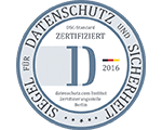 Datenschutz und Sicherheit Zertifiziert