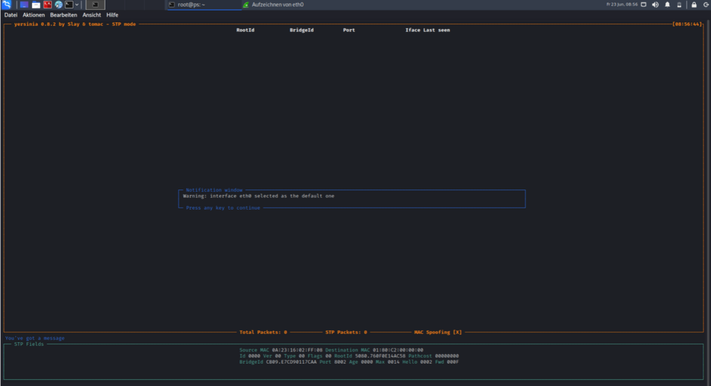 Spanning Tree Attacks