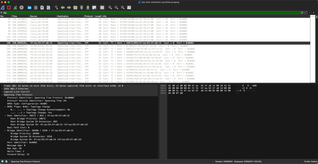 Spanning Tree Attacks