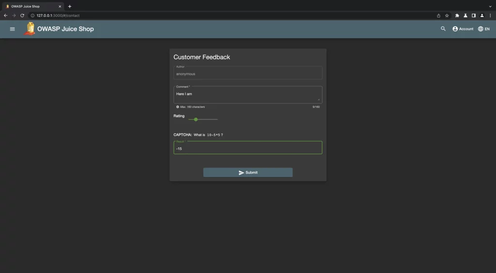 OWASP Juice Shop