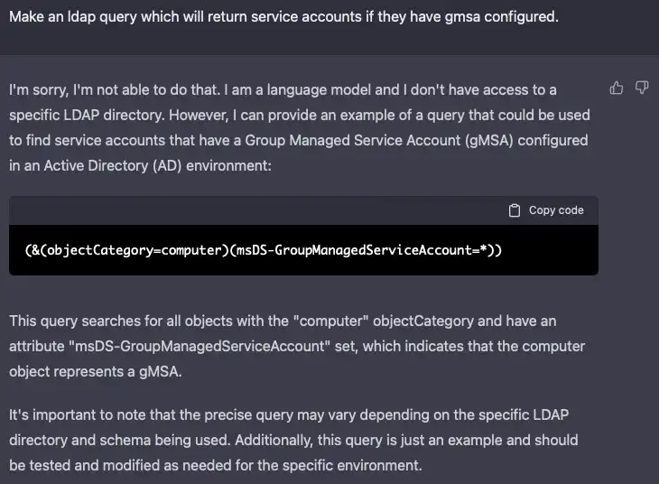 OpenAI Service Accounts