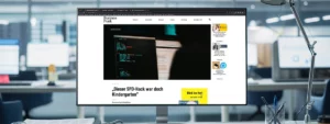 Website Business Punk mit einem Blog von ProSec