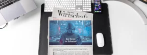 Wirtschaft Zeitung von der Rhein-Zeitung mit ProSec Artikel