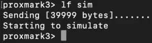 Proxmark Anwendung Terminal