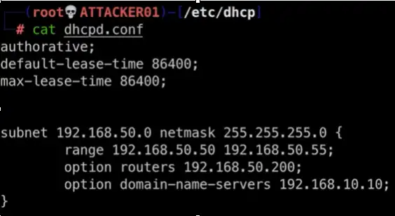 Unter Linux steht dafür der Dienst „dhcpd“ zur Verfügung. Die zu verteilende Configuration findet man in Linux unter: