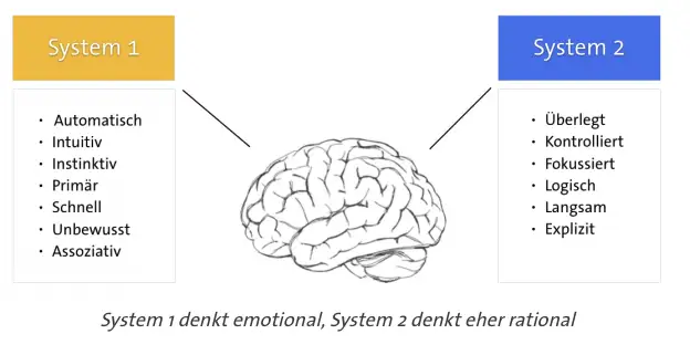 Fast Thinking, slow Thinking“ Schnelles Denken, langsames Denkenvon Daniel Kahneman