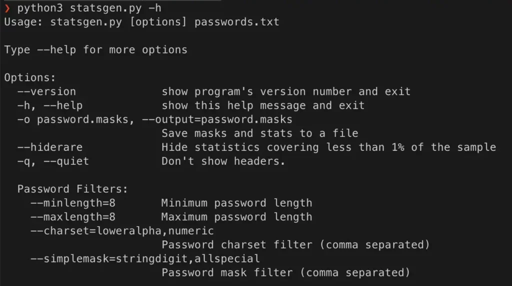 Pack ist das Password Analysis and Cracking Kit