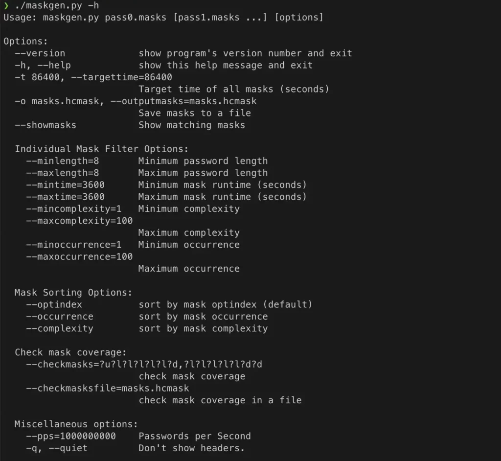 Pack ist das Password Analysis and Cracking Kit