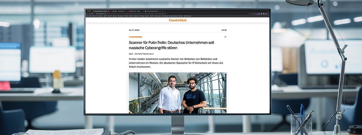 Handelsblatt berichtet über ProSec Scanner