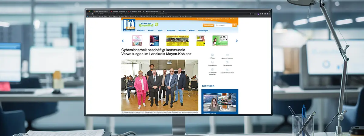 Cybersicherheit beschäftigt kommunale Verwaltungen im Landkreis Mayen-Koblenz