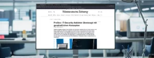 ProSec in Süddeutsche Zeitung - cyber resilience