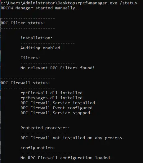 RPC Firewall