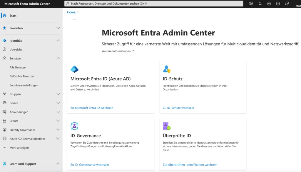 What is Microsoft Entra? Admin Center